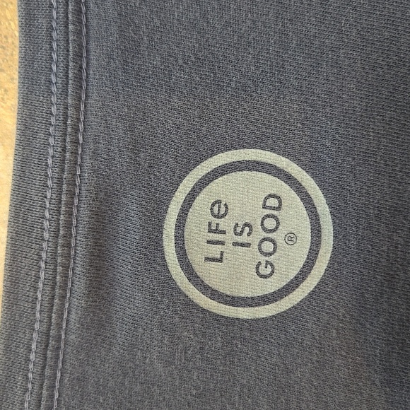 Life Is Good Navy Crusher Long Sleeve "Home Is My Happy Place" Tee - Picture 8 of 8